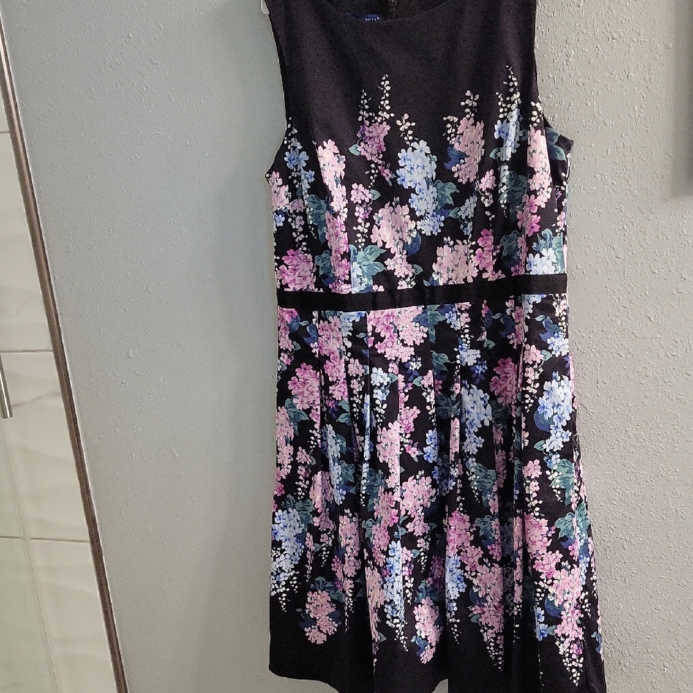RSVP By Talbots Floral Sleeveless Dress